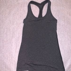 Lululemon Racerback tee size 4 gray